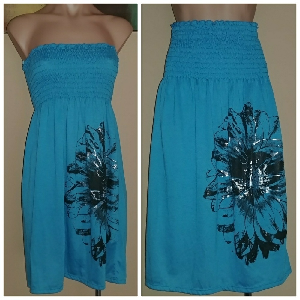 METALLIC FLORAL VERSATILE DRESS SKIRT MI MANCHI